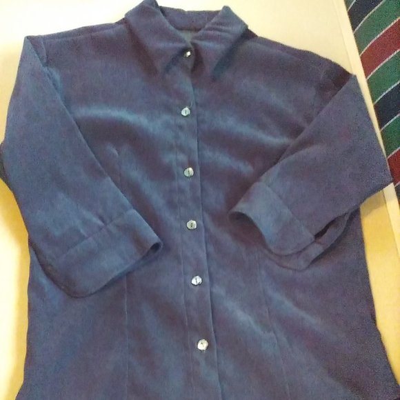 Blouse turquoise - Picture 3 of 3